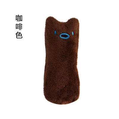 Teeth Grinding Catnip Toys Funny Interactive Plush Cat Toy Pet Kitten