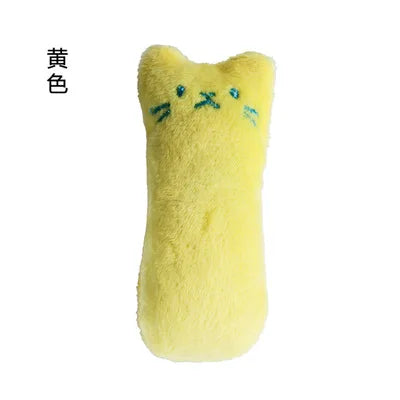 Teeth Grinding Catnip Toys Funny Interactive Plush Cat Toy Pet Kitten