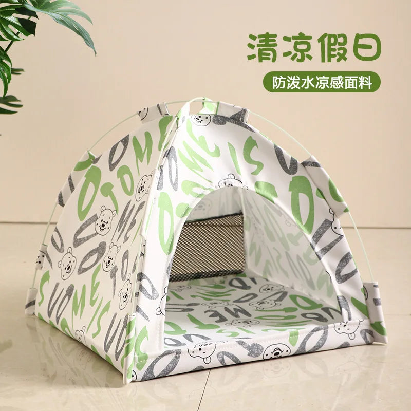 Pet Tent Bed - Cozy Hideaway for Cats and Dogs