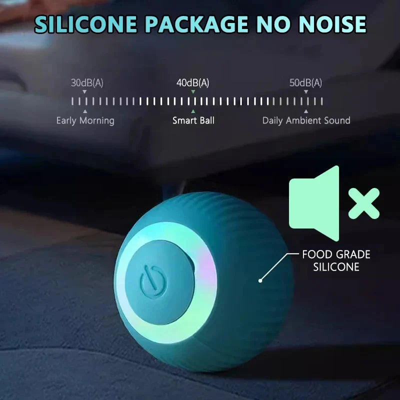 Fabehe Cat Toy - Indoor Automatic Rolling Magic Ball