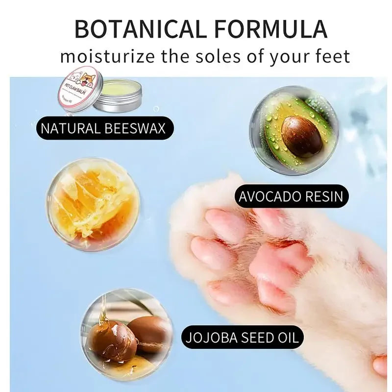 Paw Balm for Cats & Dogs β Protective Moisturizing Cream for Paws, Nose & Cracked Feet (50g)
