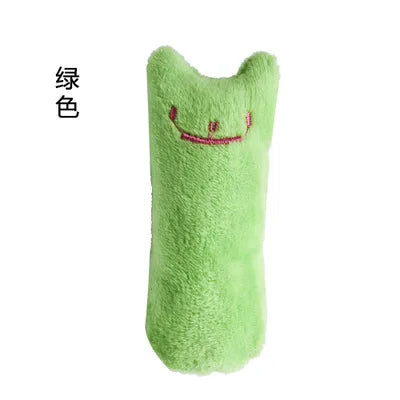 Teeth Grinding Catnip Toys Funny Interactive Plush Cat Toy Pet Kitten