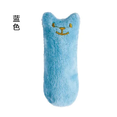 Teeth Grinding Catnip Toys Funny Interactive Plush Cat Toy Pet Kitten