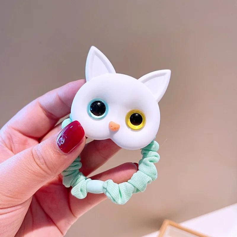 Rubber Bands Elastic for women in love black cats