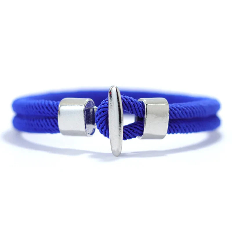 51Luckind Milan Rope Anchor Bracelet – Handmade Cotton Survival Jewelry for Men & Women