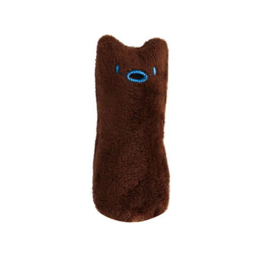 Teeth Grinding Catnip Toys Funny Interactive Plush Cat Toy Pet Kitten