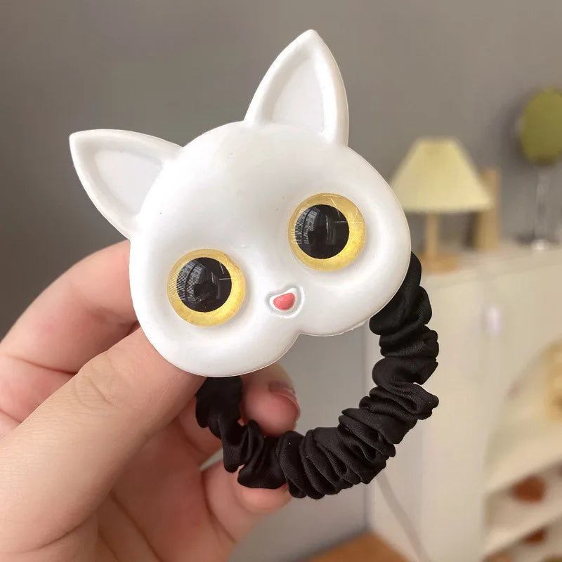 Rubber Bands Elastic for women in love black cats