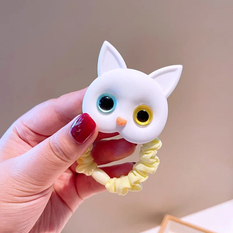 Rubber Bands Elastic for women in love black cats