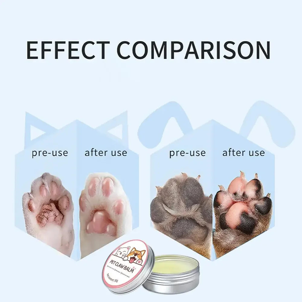 Paw Balm for Cats & Dogs – Protective Moisturizing Cream for Paws, Nose & Cracked Feet (50g)