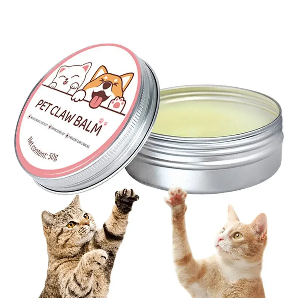Paw Balm for Cats & Dogs – Protective Moisturizing Cream for Paws, Nose & Cracked Feet (50g)