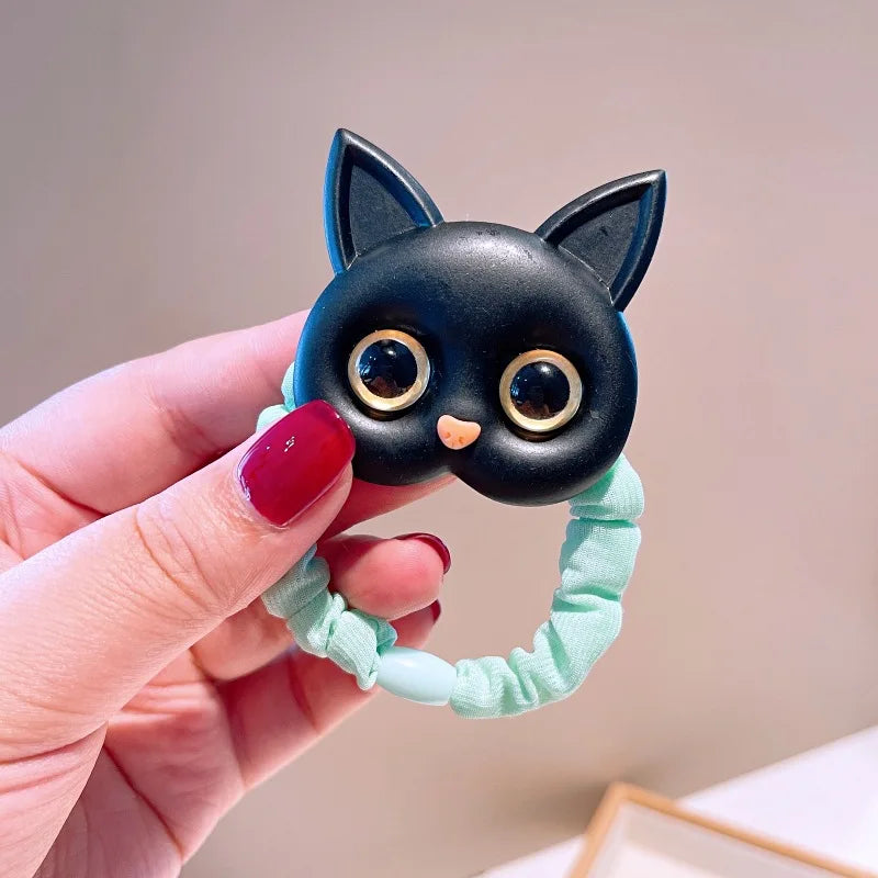 Rubber Bands Elastic for women in love black cats