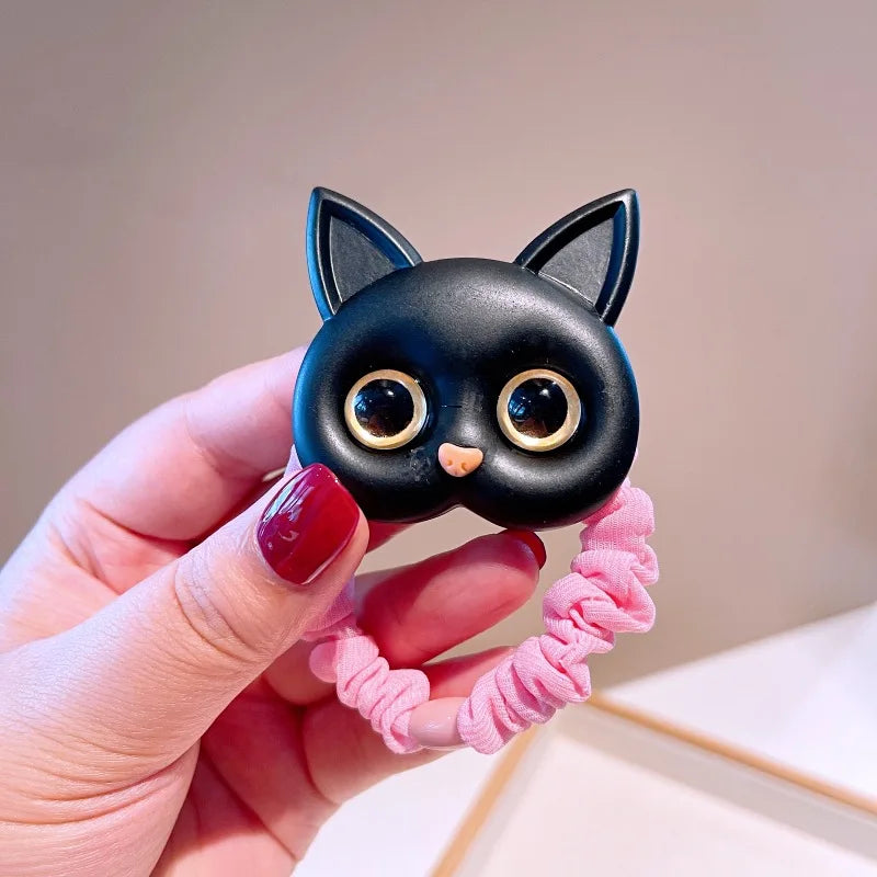 Rubber Bands Elastic for women in love black cats