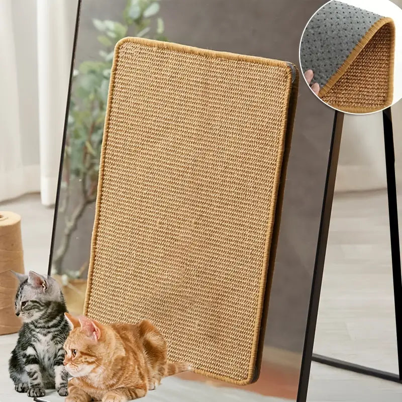 Premium Natural Sisal Cat Scratcher Mat: Durable Protection for Your Furniture