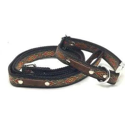 Personalised Embossed Cotton Dog Collar